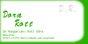 dora rott business card